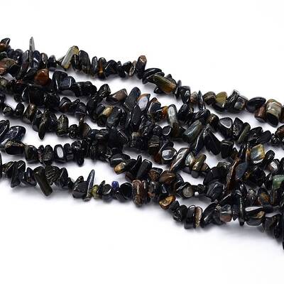 Blue Tiger Eye(Dyed & Heated) Beads Strands