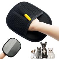 Pet Hair Removal Gloves, Electrostatic Pet Hair Removal Gloves for Dog & Cat - Double-Sided Grooming Gloves for Carpet, Couch...