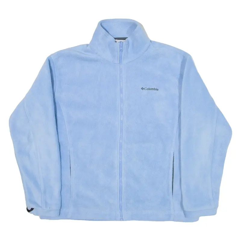 COLUMBIA Womens Fleece Jacket Blue L