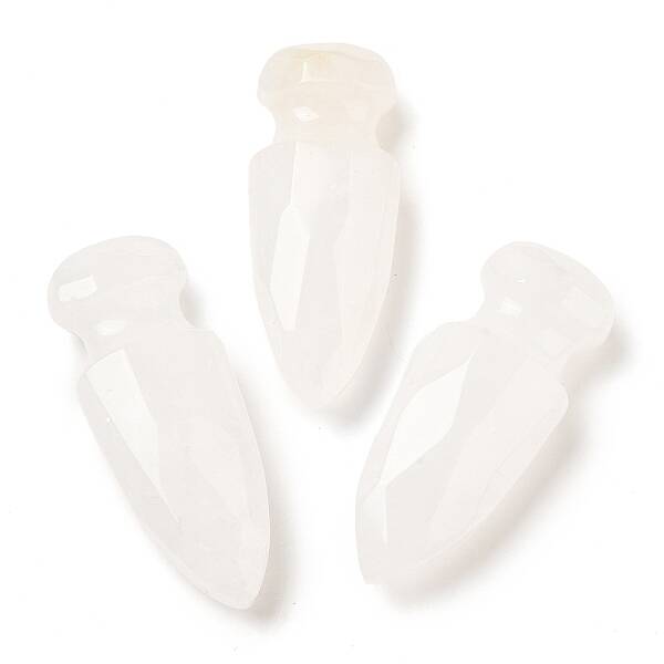 Natural Quartz Crystal Craved Sword Model Ornament