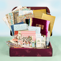 Cozy Pop Stores-Themed Grabie Scrapbook Club Box