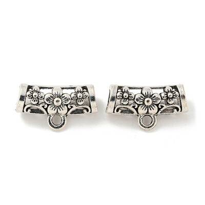 Tibetan Style Alloy Tube Beads