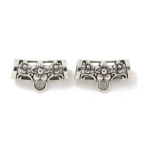 Tibetan Style Alloy Tube Beads