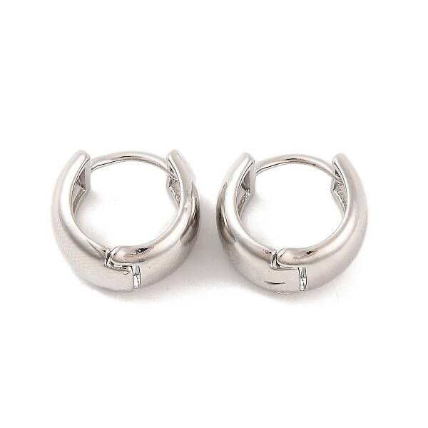 Brass Hoop Earrings for Women