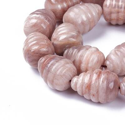 Natural Sunstone Beads Strands