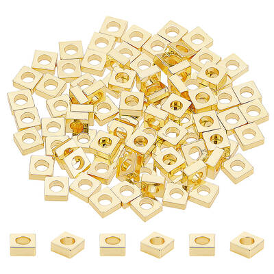 100Pcs Brass Spacer Beads
