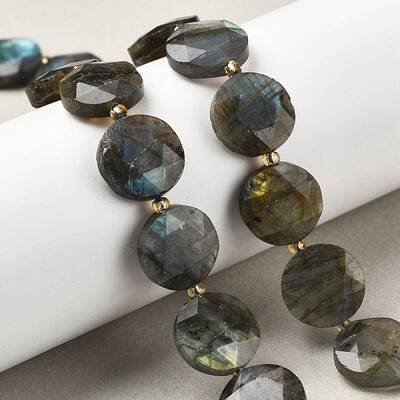 Natural Labradorite Beads Strands