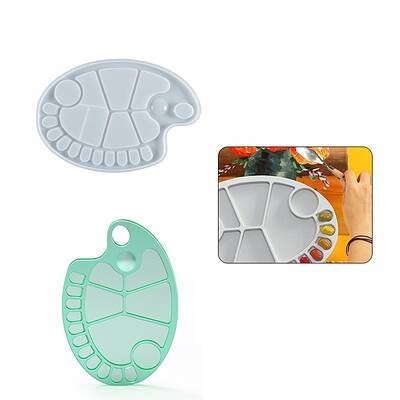 DIY Painting Palette Silicone Molds