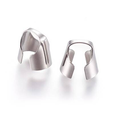 Tarnish Resistant 304 Stainless Steel Cord Ends