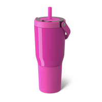 BrüMate Resa 35oz 100% Leakproof Insulated Travel Tumbler | Cup-Holder Friendly Insulated Tumbler | Built-in Silicone Sleeve...