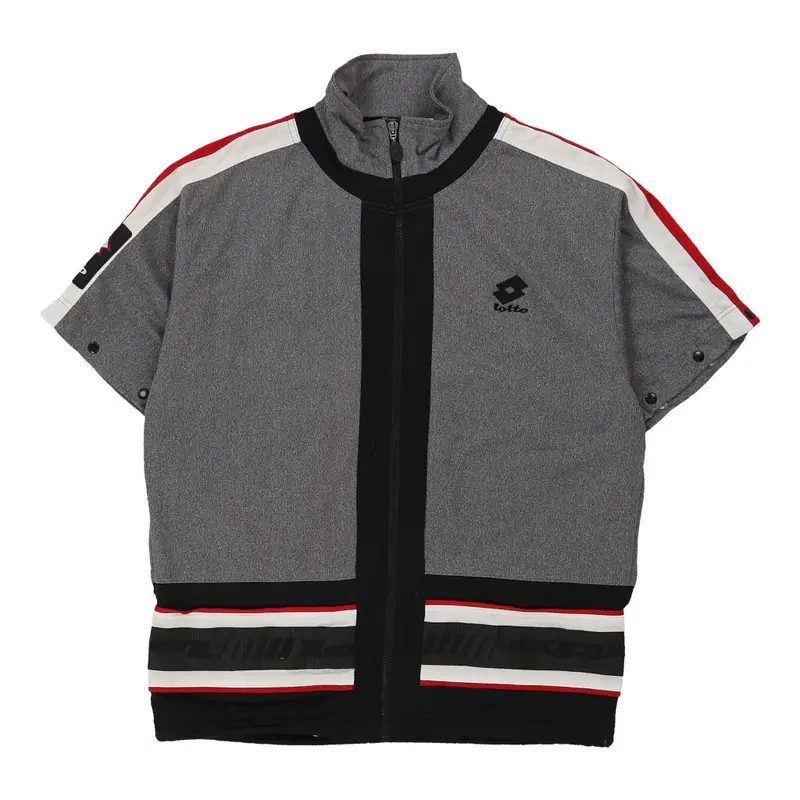 Lotto Track Jacket - Medium Grey Polyester