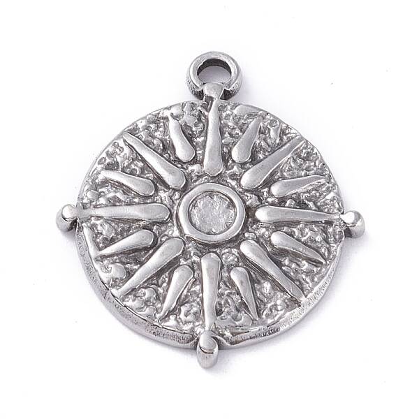 Tarnish Resistant 304 Stainless Steel Pendant Cabochons Settings