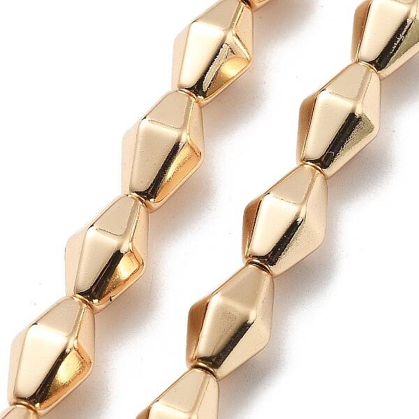 Synthetic Non-magnetic Hematite Beads Strands