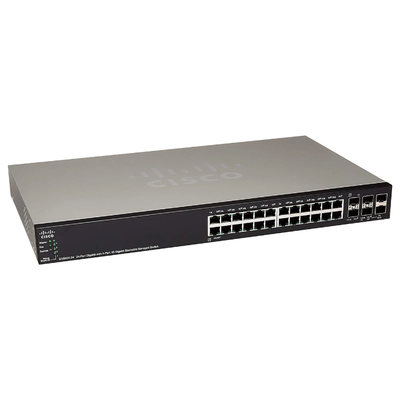 SG500X-24 Cisco SG500X-24 24-Port + 4-Port SFP+ Layer 3 Switch