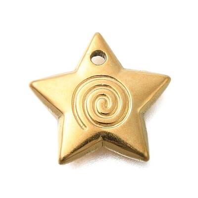 PVD Vacuum Plating 201 Stainless Steel Charms