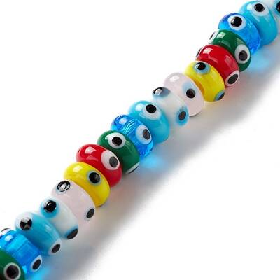 Handmade Evil Eye Lampwork Beads