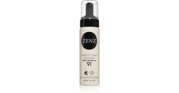 ZENZ Organic Sweet Orange No. 91 Fixing Mousse for Damaged Hair 200 ml