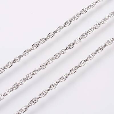 Tarnish Resistant 304 Stainless Steel Rope Chains