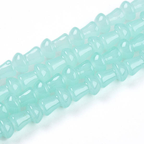 Baking Painted Glass Beads Strands