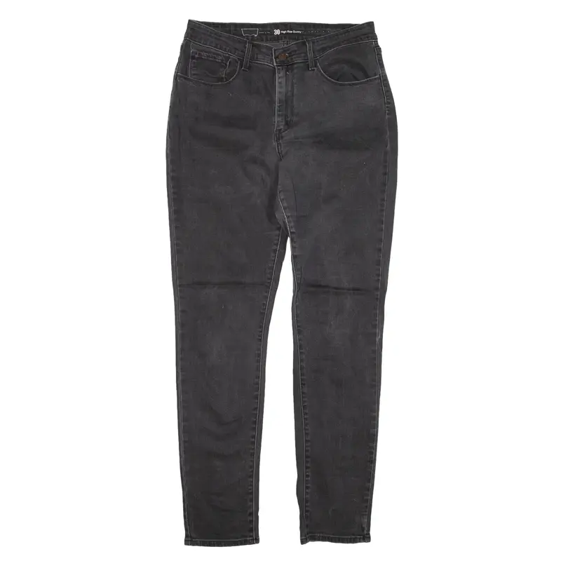 LEVI'S High Rise Jeans Grey Denim Regular Skinny Womens W30 L32