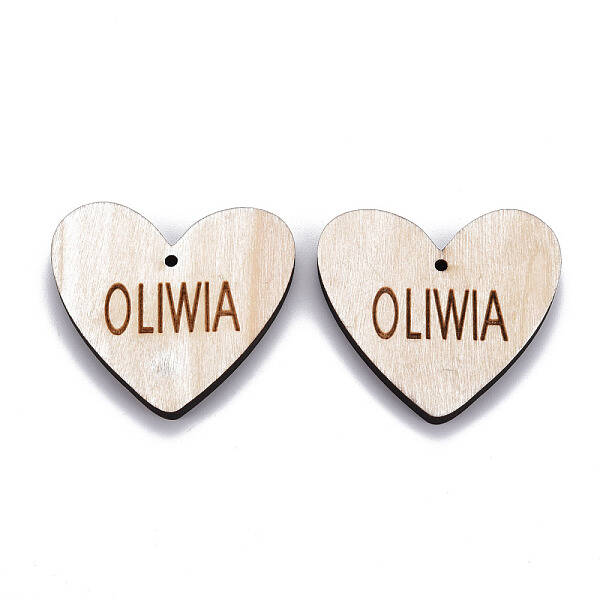 Wood Big Pendants
