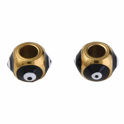 201 Stainless Steel Enamel Beads