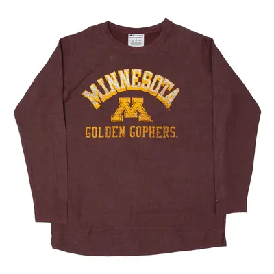 CHAMPION Minnesota Golden Gophers USA Sweatshirt Maroon Mens S