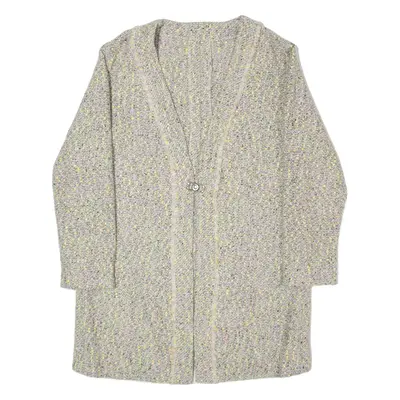 Knit Jacket Grey Womens M