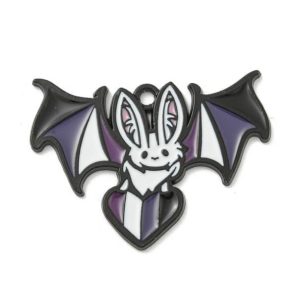 Halloween Theme Alloy Enamel Pendants