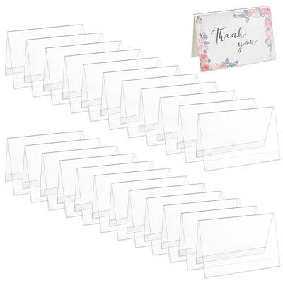 Name Plastic Table Top Display Stand
