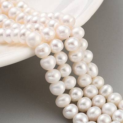 Natural Cultured Freshwater Pearl Beads Strands