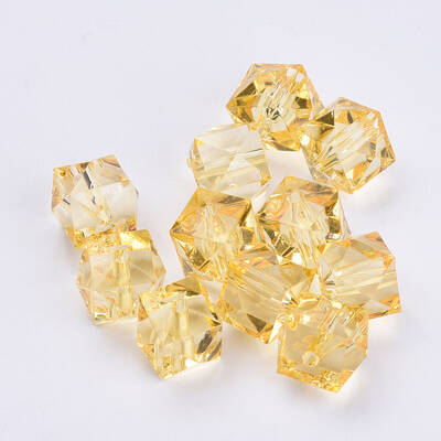 Transparent Acrylic Beads
