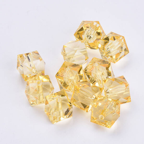 Transparent Acrylic Beads