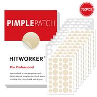 720 Patches Hydrocolloid Acne Patches, Blemishes Pimples Covering Patch Invisible Acne Patches