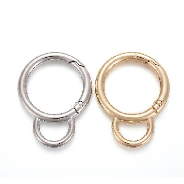 Alloy Spring Gate Ring