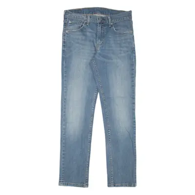 LEVI'S 511 Jeans Mens Blue Slim Straight Stone Wash W30 L30