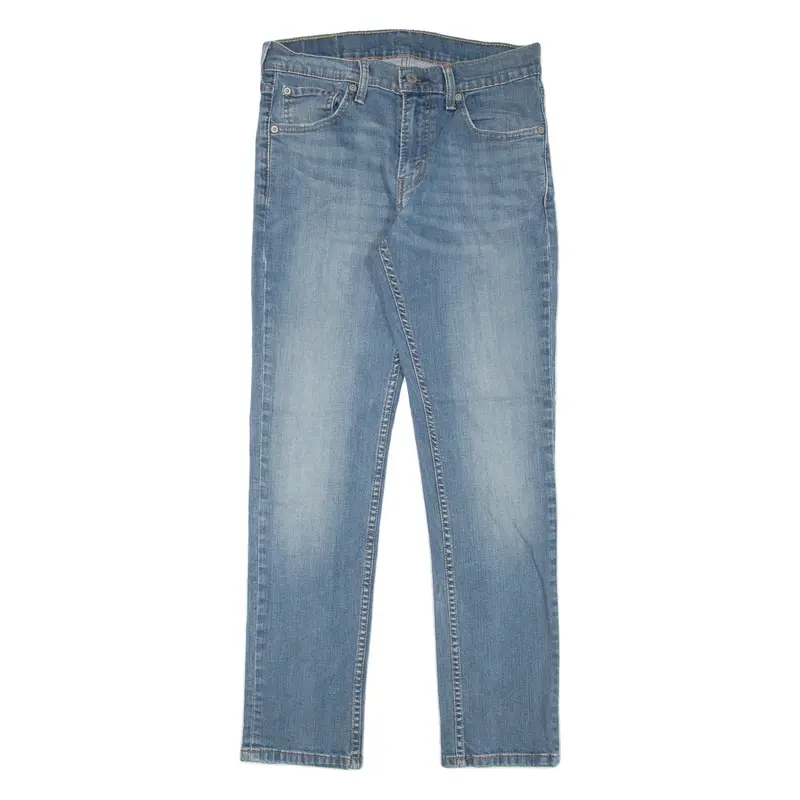 LEVI'S 511 Jeans Mens Blue Slim Straight Stone Wash W30 L30