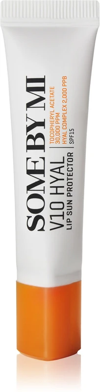 Some By Mi V10 Hyal protective lip balm SPF 15 Transparent color 7 ml