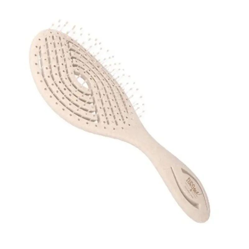 Eurostil Eco Oval Wooden Brush 1un