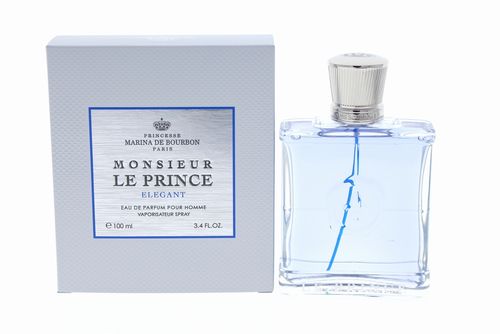 Marina Debourbon Monsieur Leprince Elegant Cologne for Men - Eau de Parfum Spray 3.4 oz