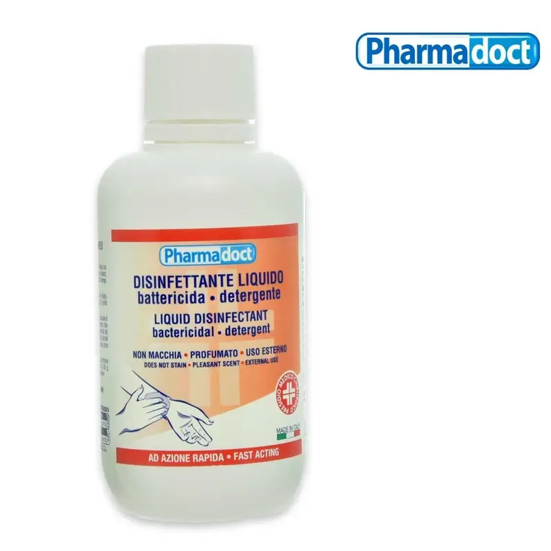 Pharmadoct 250 ml disinfectant bottle