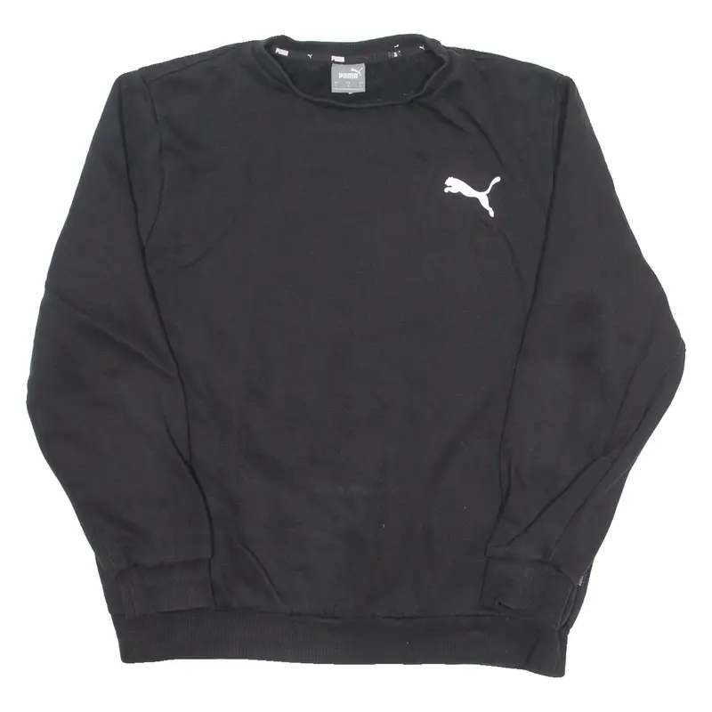 PUMA Mens Sweatshirt Black L