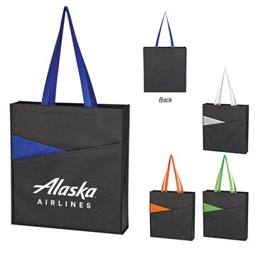 150 Promotional Non-Woven Redirection Tote Bag - Water-Resistant