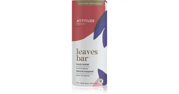Attitude Leaves solid body butter Sandalwood 85 g