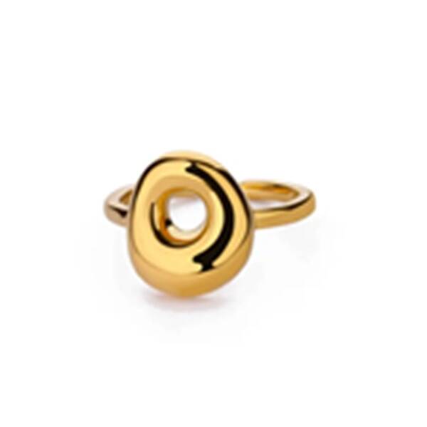 304 Stainless Steel Open Cuff Rings for Women