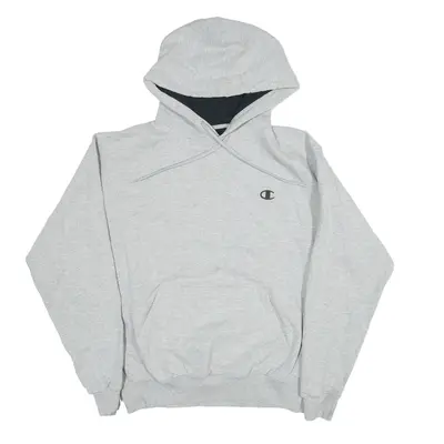 CHAMPION Hoodie Grey Pullover Mens M