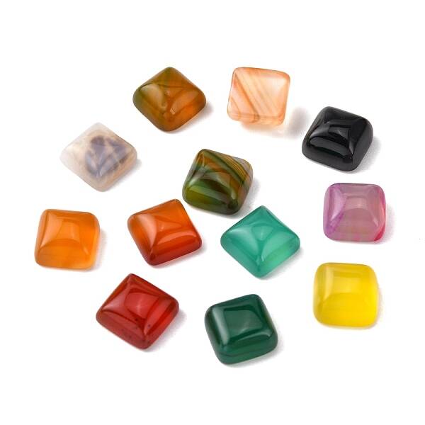 Natural Agate Cabochons