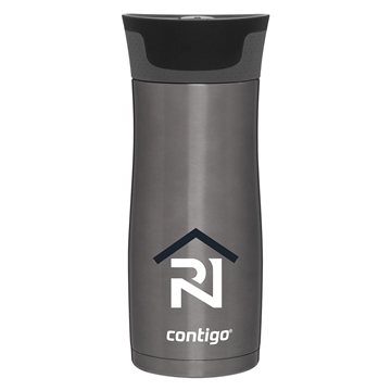 24 Promotional 16 oz Contigo West Loop 2.0 - Gun Metal - Vacuum ...