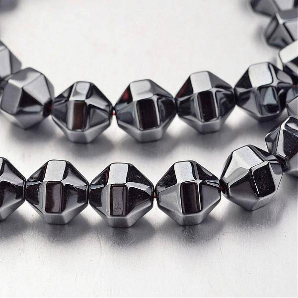 Non-magnetic Synthetic Hematite Bead Strands