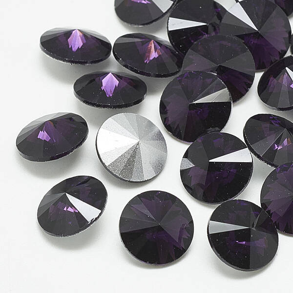 Pointed Back Glass Rhinestone Cabochons